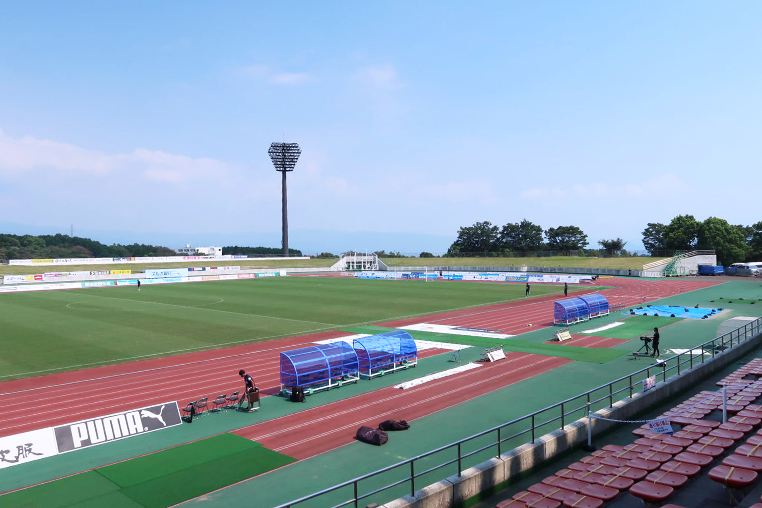 パートナーシップを結んだアスルクラロ沼津は、地域密着型の素敵なスポーツクラブでした。